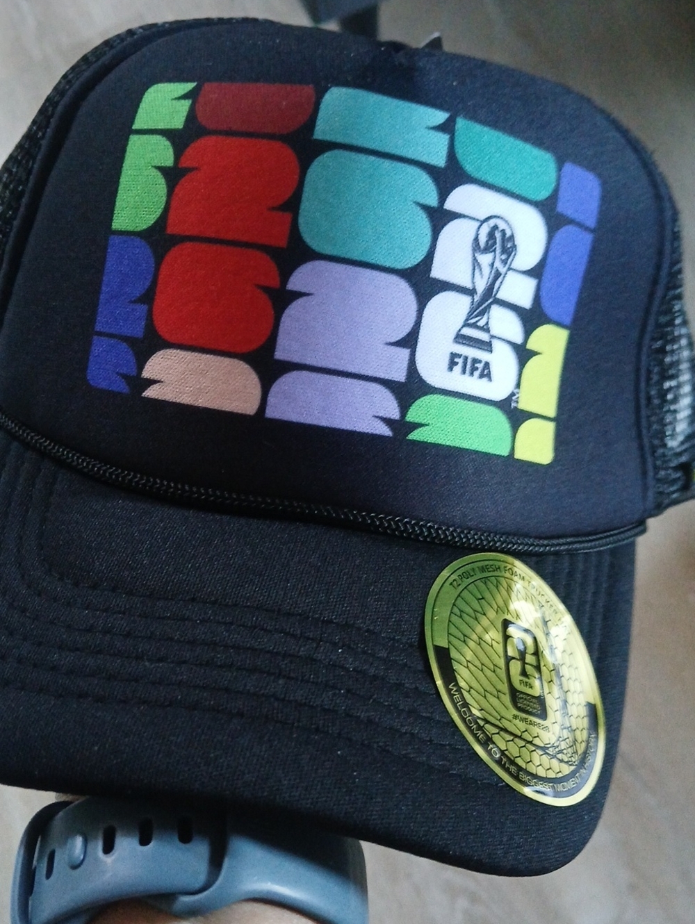 FIFA World Cup Official Licensed 2026 Trophy Hat Snapback Cap Soccer Fandom New - Picture 14 of 14